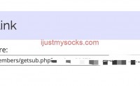 Just My Socks 新增订阅功能，提供订阅地址
